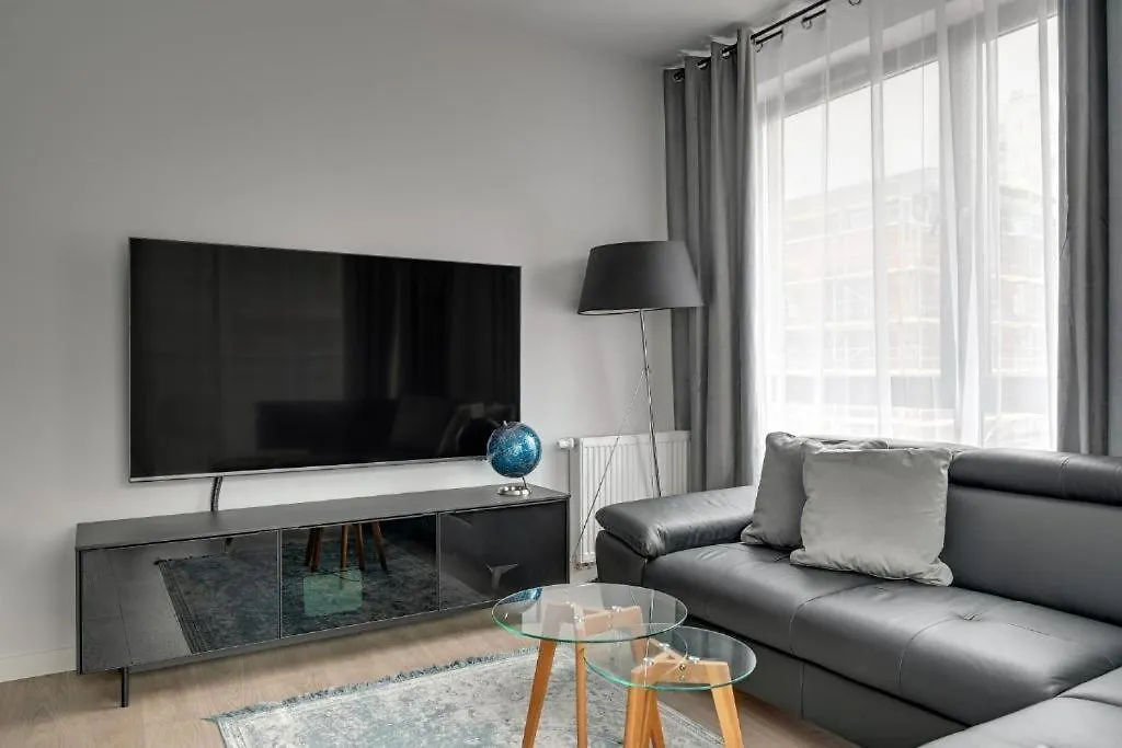 Premium Apartment Mustang With Parking By Lion Apartments Gdansk